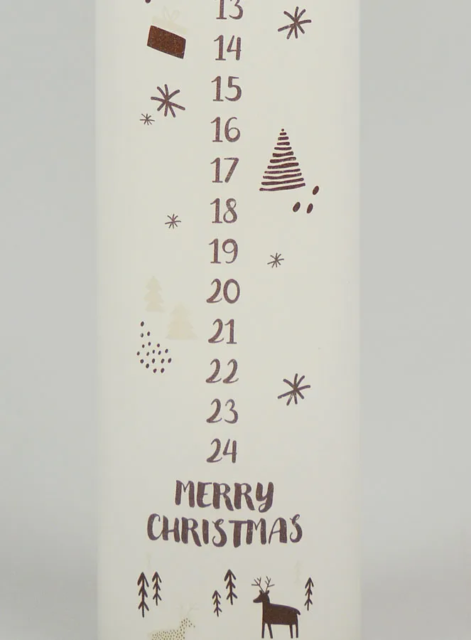 Adventskaars Scandinavische Stijl - 25 cm (pic 3)