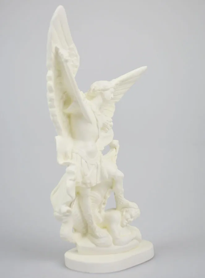 Beeld van Heilige Michaël Lichtgevend - 20 cm (pic 3)