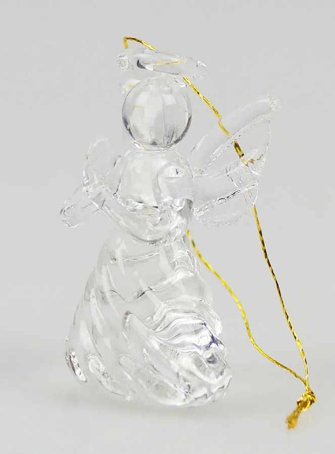 Glazen Kerstengel om op te Hangen 4cm (pic 2)
