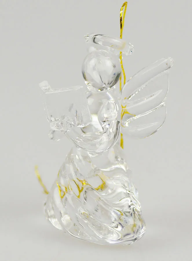 Glazen Kerstengel om op te Hangen 4cm (pic 3)