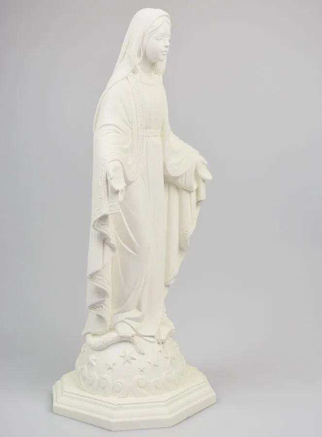 Beeld van Maria Wonderdadige Lichtgevend - 30cm (pic 3)