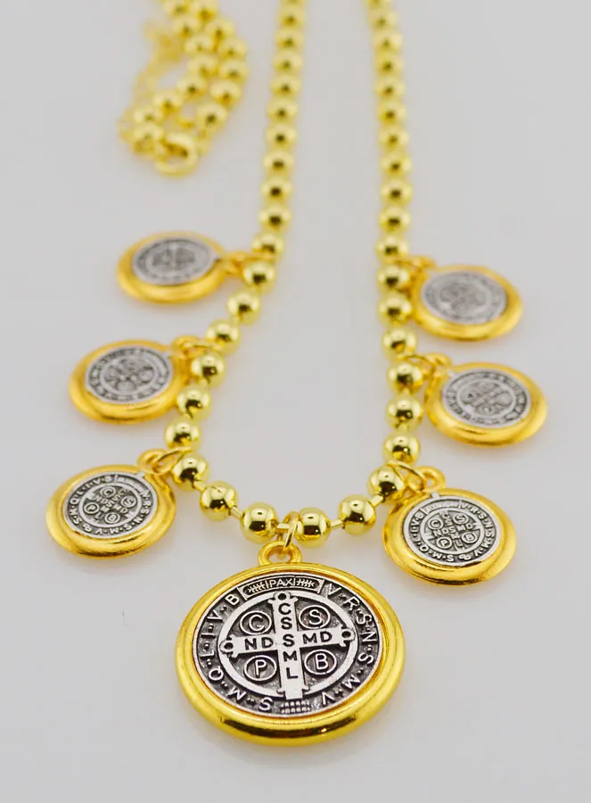 Religieus Collier Bescherming van Heilige Benedictus (pic 3)