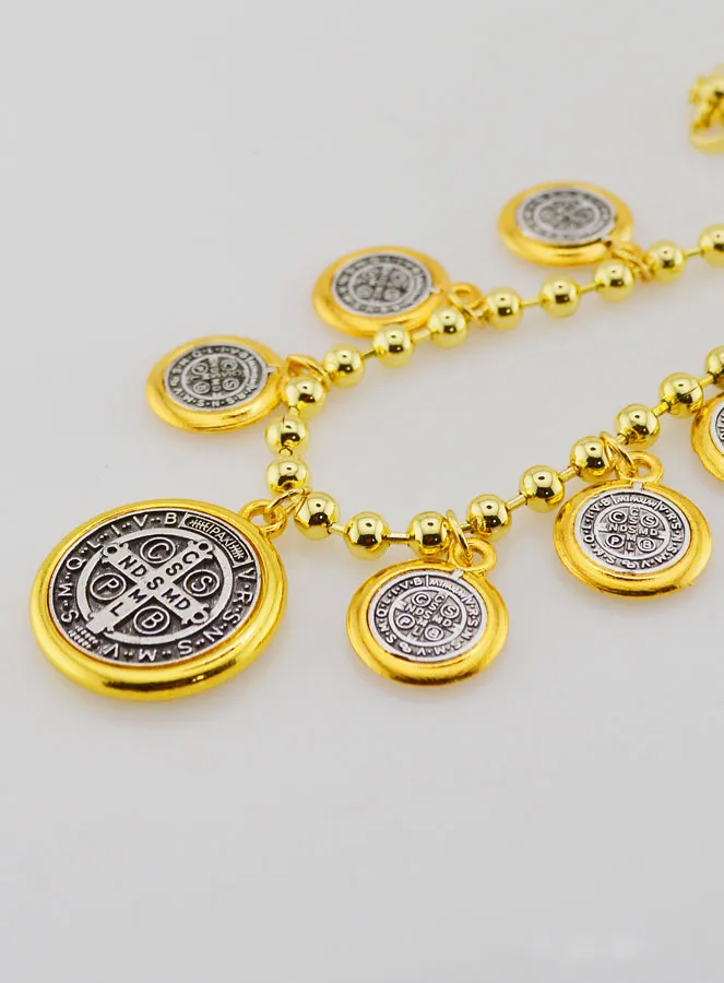 Religieus Collier Bescherming van Heilige Benedictus (pic 4)