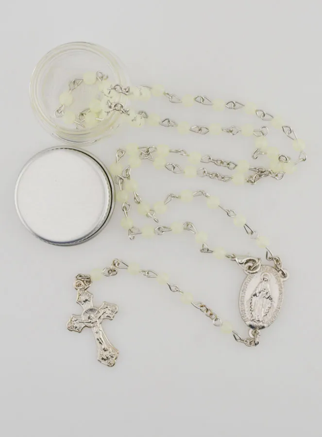Rozenkrans van de Wonderdadige Medaille met Sluiting - Fluorescerend (pic 2)