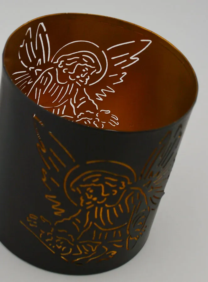 Opengewerkt Windlicht - Beschermengel (pic 4)