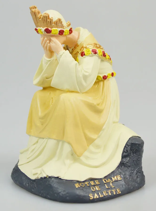 Beeld Onze-Lieve-Vrouw van La Salette - 11cm (pic 2)