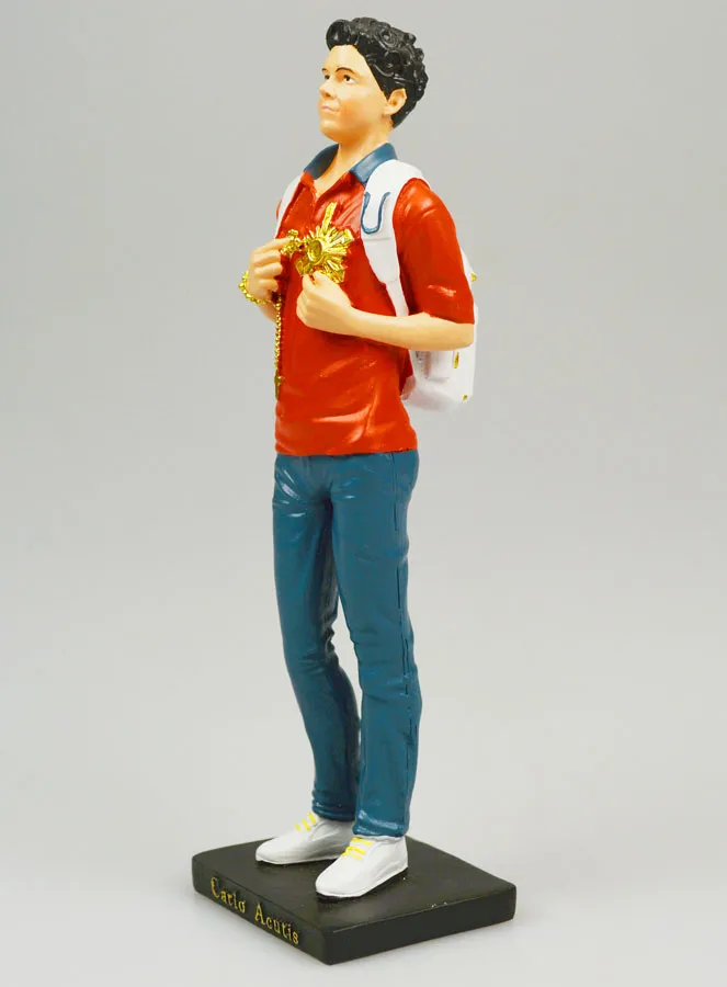 Beeld Heilige Carlo Acutis - 15cm (pic 2)