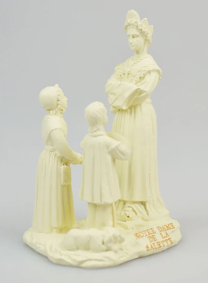 Beeldje Onze-Lieve-Vrouw van La Salette Verschijning - 11cm (pic 2)