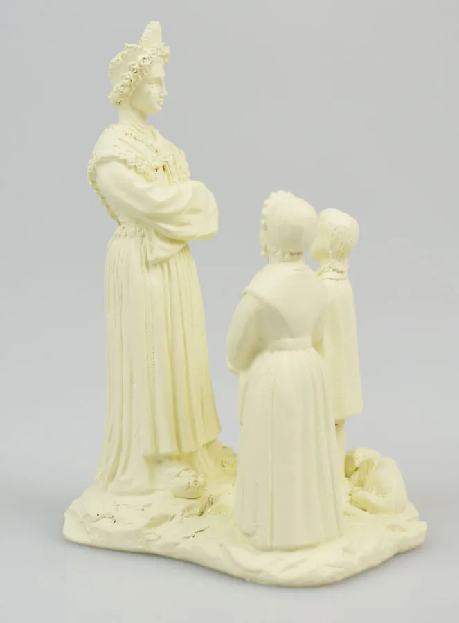Beeldje Onze-Lieve-Vrouw van La Salette Verschijning - 11cm (pic 3)