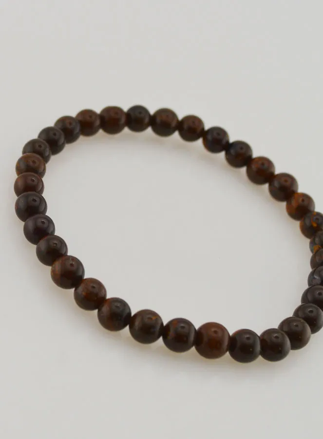 Edelsteen Armband van Boulder Opaal - 6mm (pic 3)
