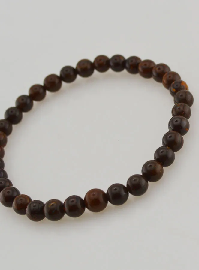 Edelsteen Armband van Boulder Opaal - 6mm (pic 4)