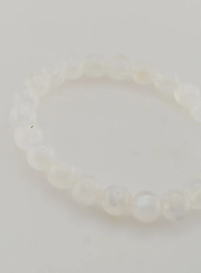 Armband van Witte Maansteen Peristeriet AAA (pic 3)