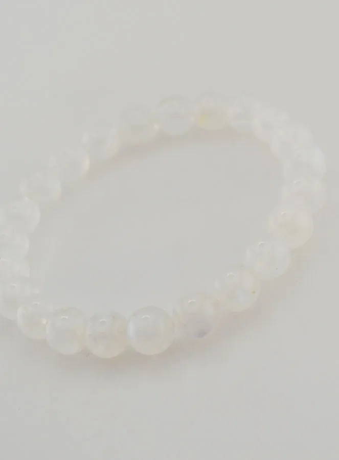 Armband van Witte Maansteen Peristeriet AAA (pic 4)