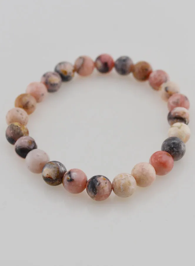 Edelsteen Armband van Roze Opaal 8mm (pic 2)
