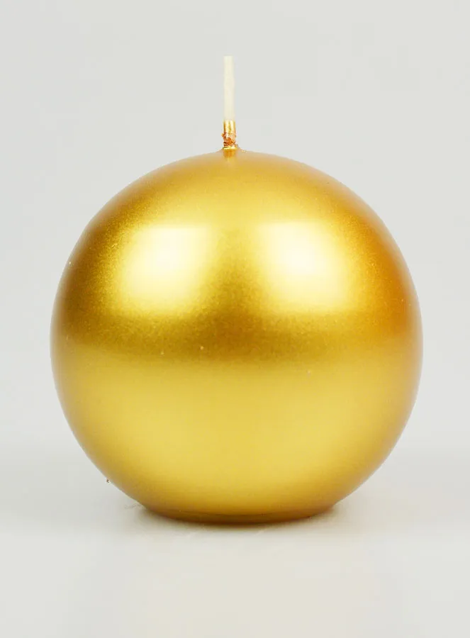 Decoratieve Bolkaars 8cm (pic 1)