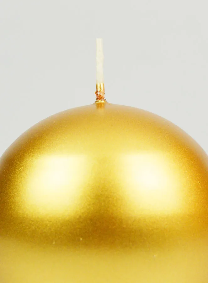 Decoratieve Bolkaars 8cm (pic 3)