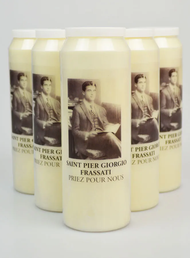 Set 6 Noveenkaarsen Heilige Pier Giorgio Frassati (pic 1)