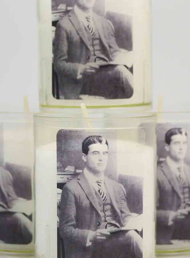 Set 4 Votiefkaarsen Heilige Pier Giorgio Frassati (pic 3)