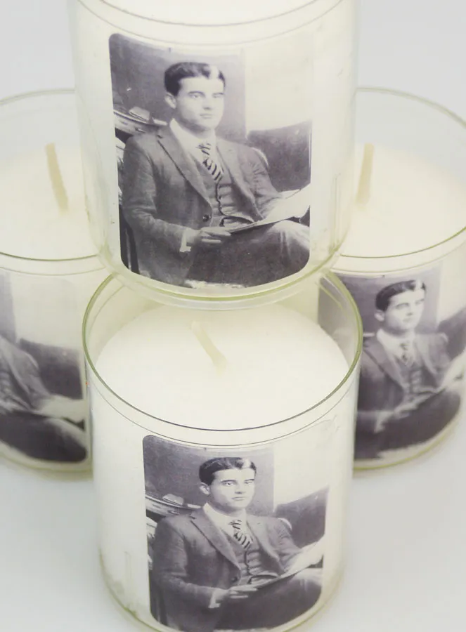 Set 4 Votiefkaarsen Heilige Pier Giorgio Frassati (pic 4)
