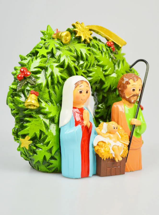 Heilige Familie om neer te zetten Kerstmis - 15cm (pic 3)
