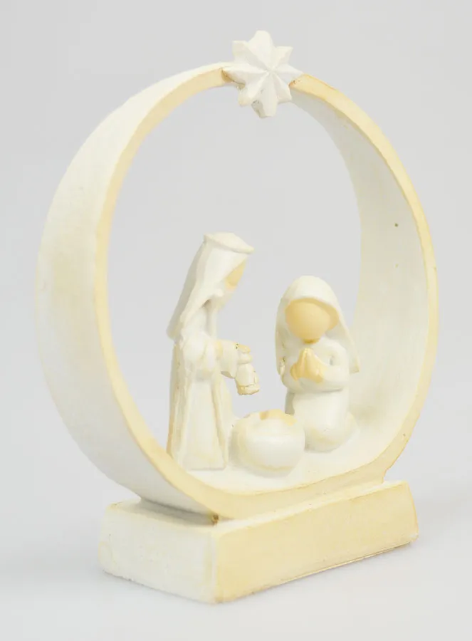 Kerststal Geboorte van Jezus en Ster - 11 cm (pic 3)