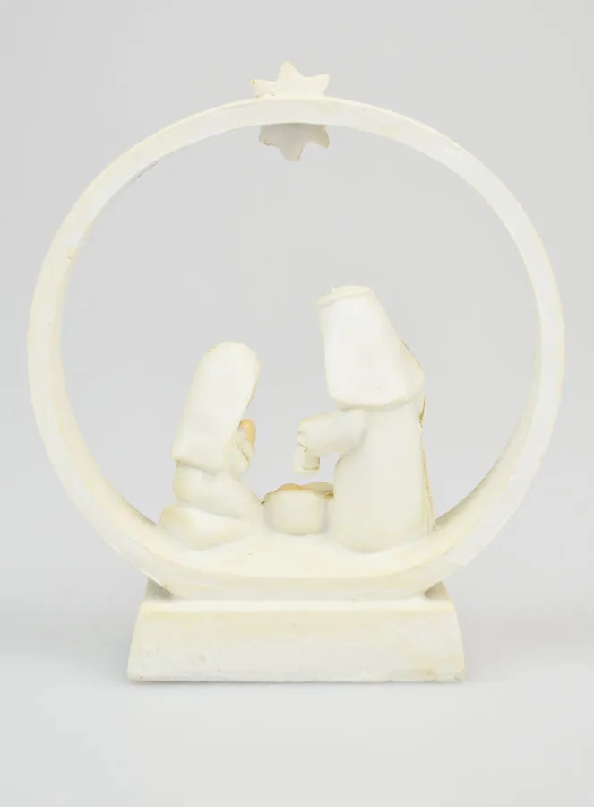 Kerststal Geboorte van Jezus en Ster - 11 cm (pic 4)