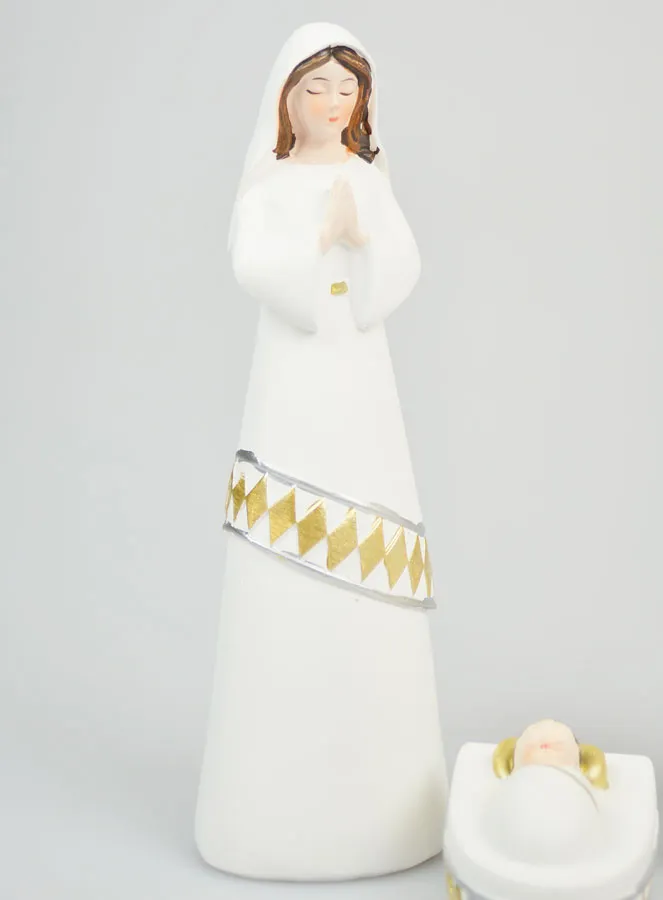 Kerststal Heilige Familie 17cm (pic 3)