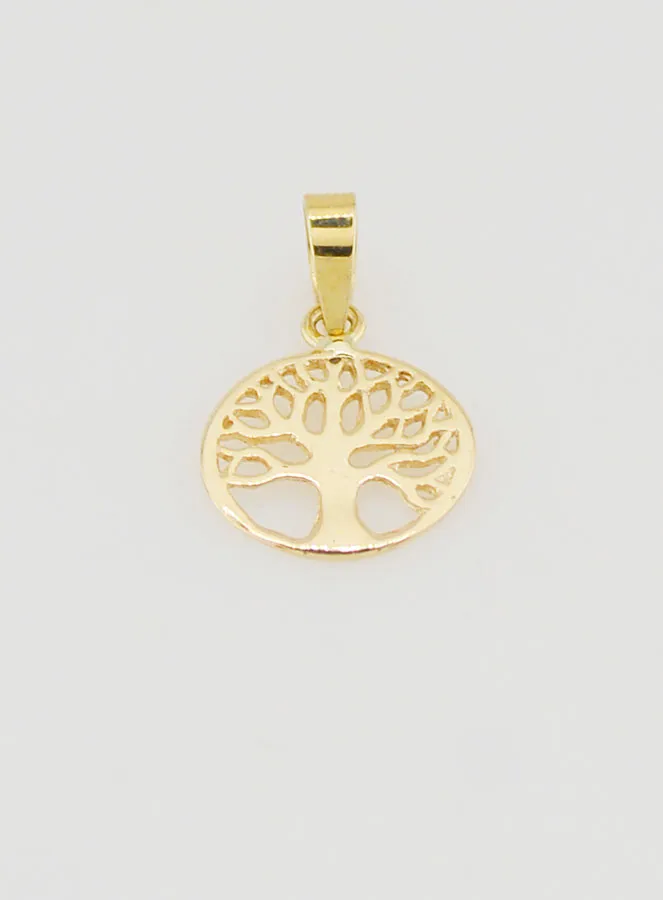 Gouden Hanger Levensboom 10mm (pic 2)