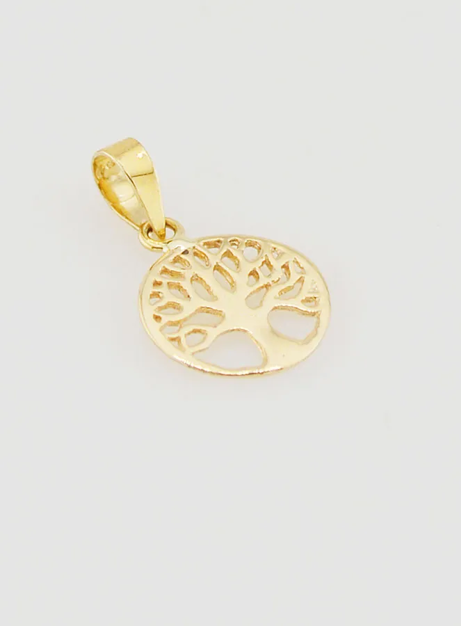 Gouden Hanger Levensboom 10mm (pic 3)
