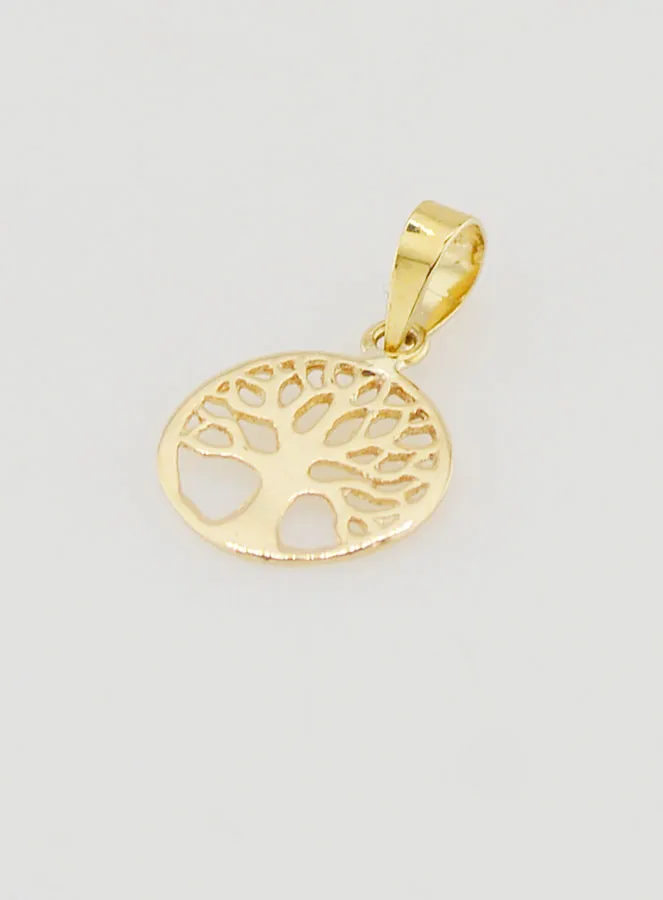 Gouden Hanger Levensboom 10mm (pic 4)