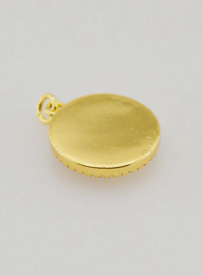 Medaille Maria Wonderdadige van Parelmoer - 15mm (pic 4)