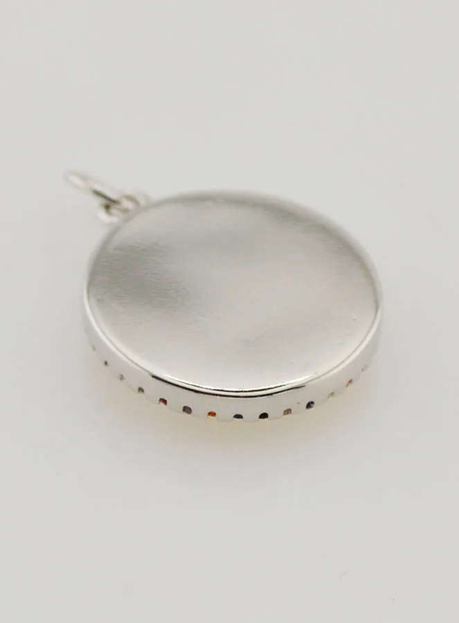 Medaille Maria Wonderdadige van Parelmoer - 15mm (pic 4)