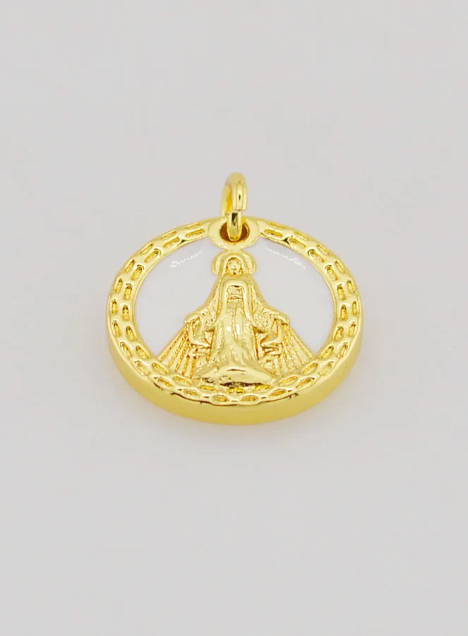 Hanger Maria Wonderdadige van Parelmoer - 15 mm (pic 2)