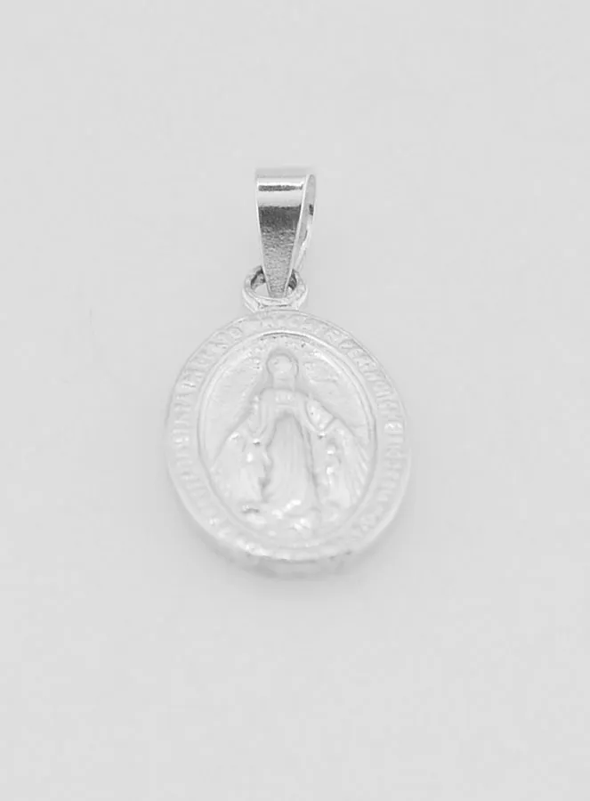 Wonderdadige Medaille van de Rue du Bac Parijs Zilver - 13 mm (pic 2)