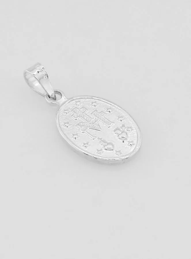 Wonderdadige Medaille van de Rue du Bac Parijs Zilver - 13 mm (pic 4)