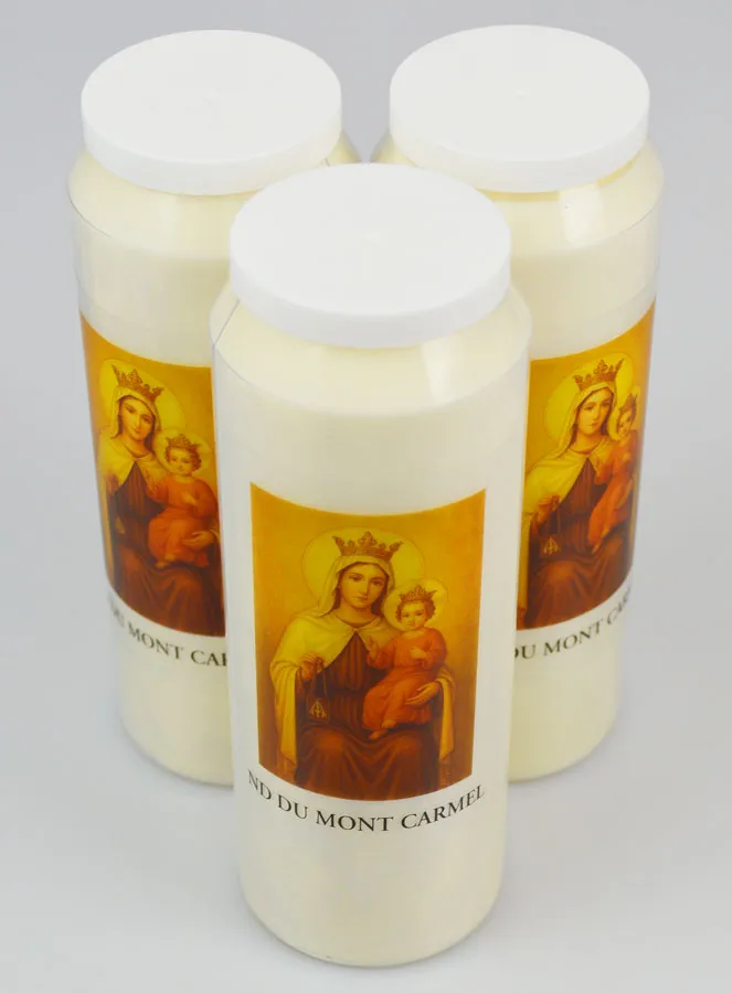 Set 3 Noveenkaarsen Onze-Lieve-Vrouw van de Berg Karmel (pic 2)