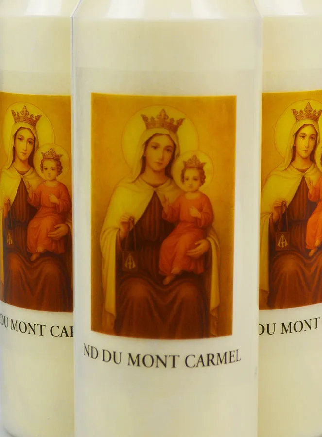 Set 3 Noveenkaarsen Onze-Lieve-Vrouw van de Berg Karmel (pic 3)