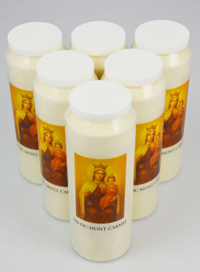 Set 6 Noveenkaarsen Onze-Lieve-Vrouw van de Berg Karmel (pic 2)