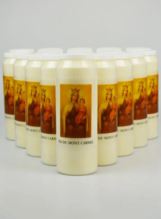 Set 20 Noveenkaarsen Onze Lieve Vrouw van de Berg Karmel (pic 1)