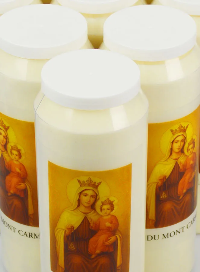 Set 20 Noveenkaarsen Onze Lieve Vrouw van de Berg Karmel (pic 4)