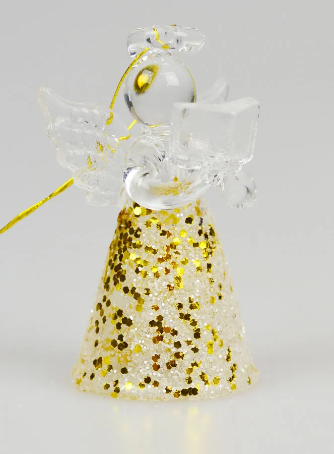 Set van 6 Engelen om op te Hangen - 4,5cm (pic 4)