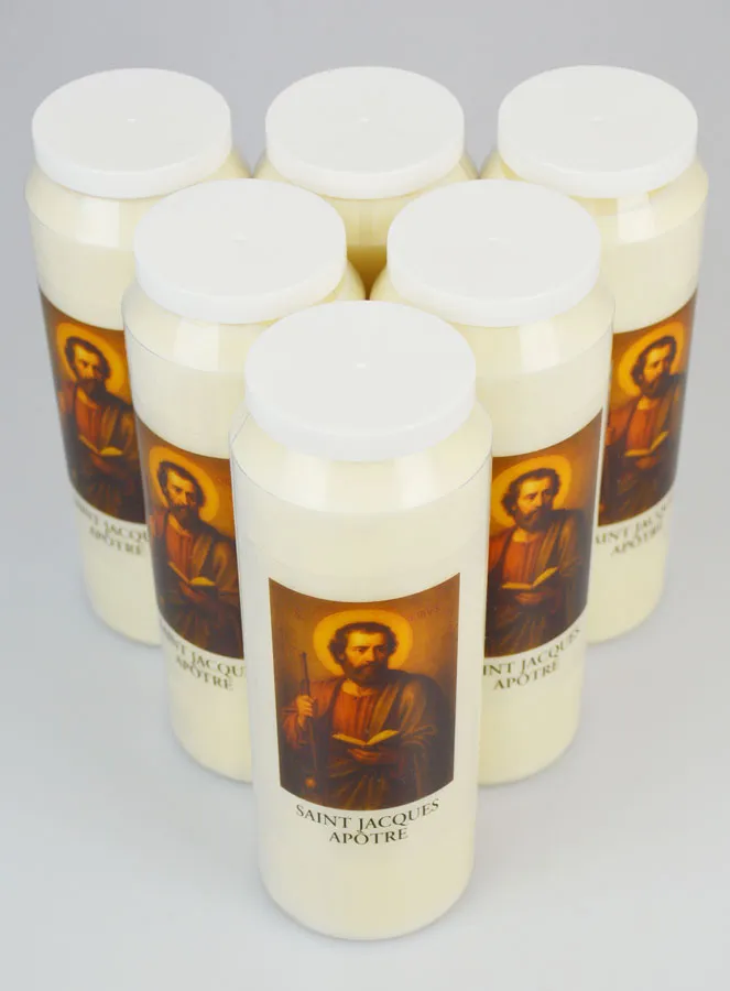 Set 6 Noveenkaarsen tot Heilige Jacobus de Apostel (pic 2)