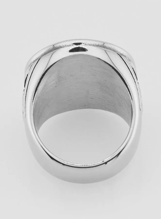 Zegelring van Heilige Benedictus - Maat 57 (pic 4)