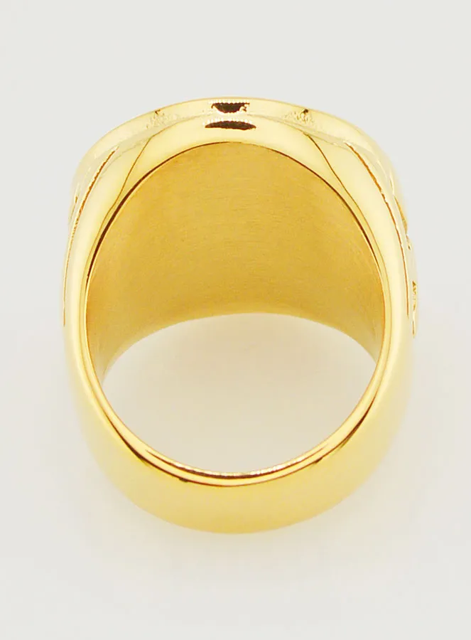 Zegelring Heilige Benedictus  - Maat 57 (pic 4)