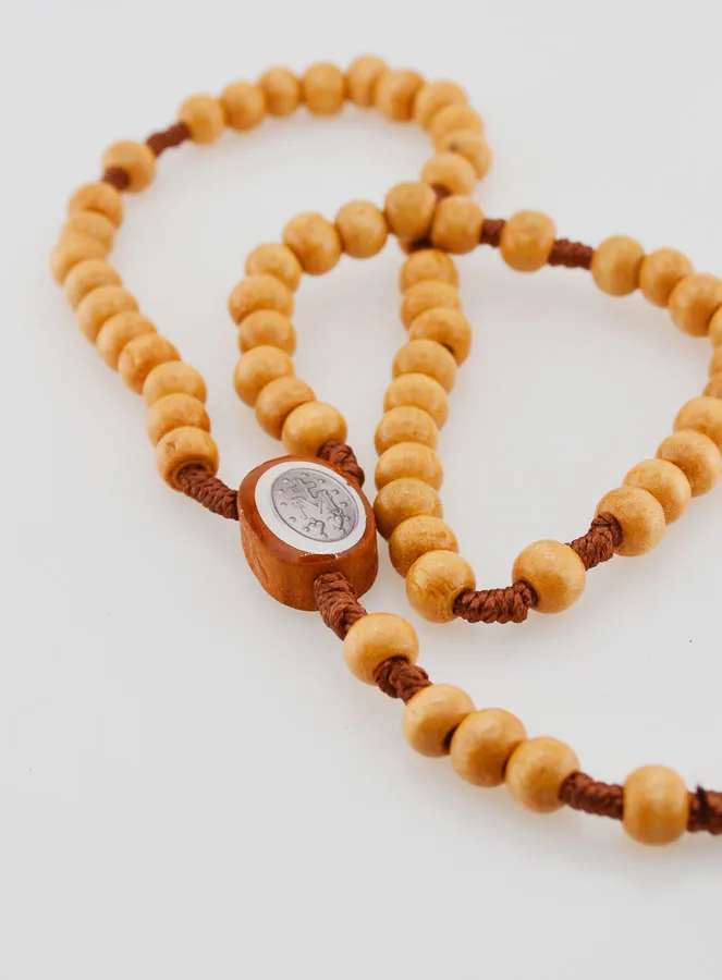 Rozenkrans Maria Wonderdadige Houten Kralen (pic 4)