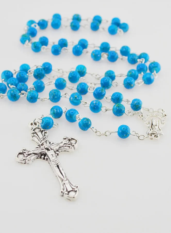 Rozenkrans Maagd Maria - Bloemen Motief (pic 2)