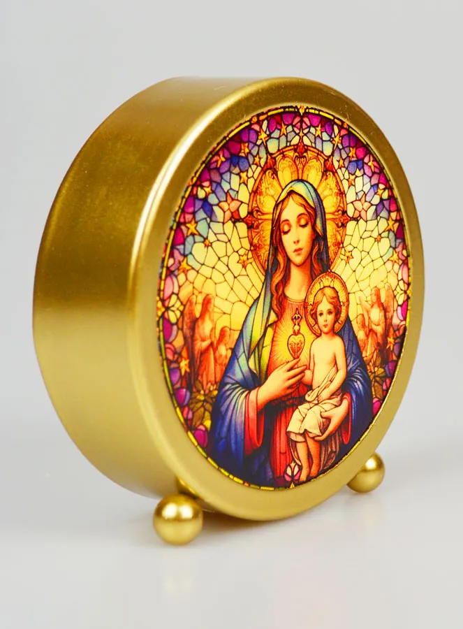 Verlichte Icoon - Maria met Kind (pic 3)