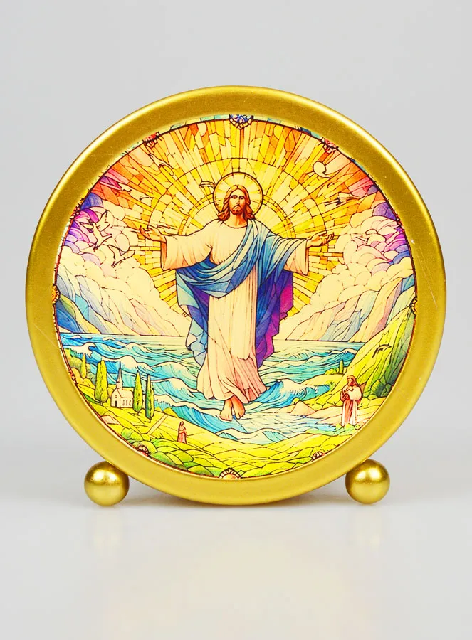 Verlichte Icoon - Christus de Verlosser (pic 1)