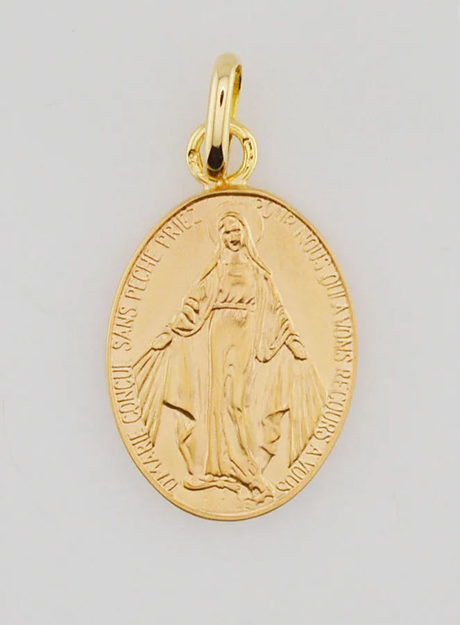 Wonderdadige Medaille 18k Goud - 20mm (pic 1)