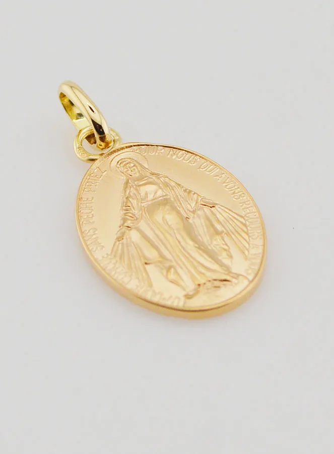 Wonderdadige Medaille 18k Goud - 20mm (pic 3)